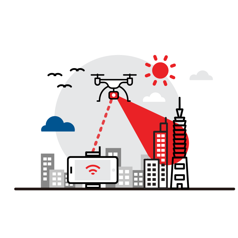 一般規格： 無人機航空測量服務-空載光達掃描 (含雲端平台服務)logo圖
